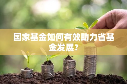国家基金如何有效助力省基金发展？