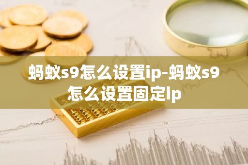 蚂蚁s9怎么设置ip-蚂蚁s9怎么设置固定ip
