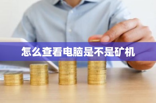 怎么查看电脑是不是矿机