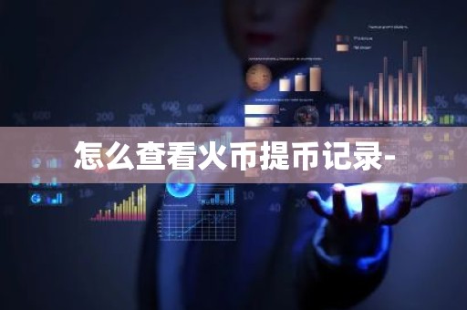 怎么查看火币提币记录-