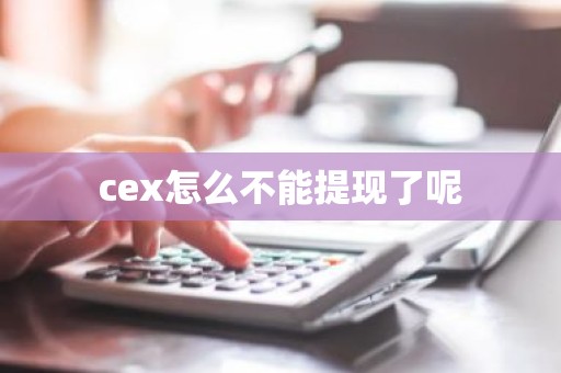 cex怎么不能提现了呢