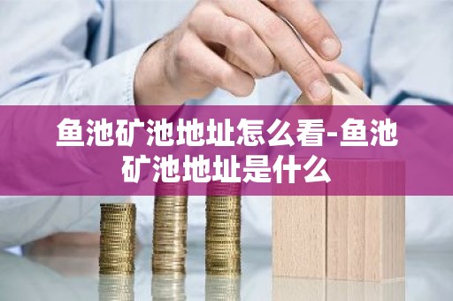 鱼池矿池地址怎么看-鱼池矿池地址是什么