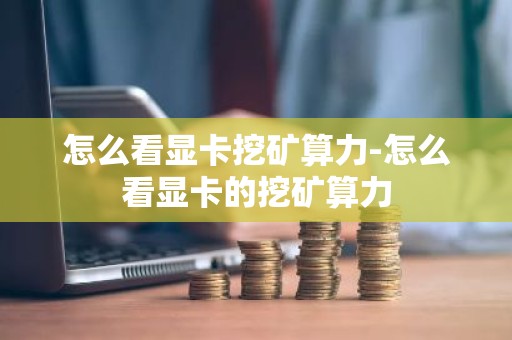 怎么看显卡挖矿算力-怎么看显卡的挖矿算力