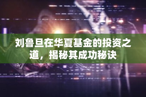 刘鲁旦在华夏基金的投资之道，揭秘其成功秘诀