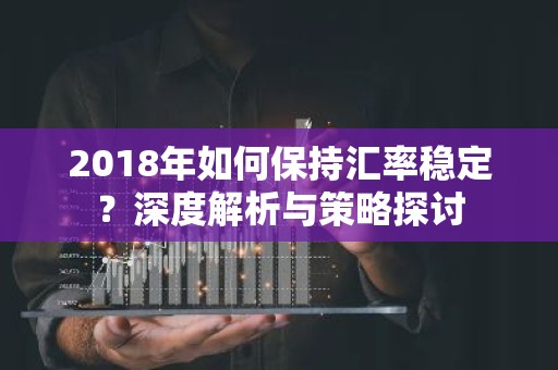 2018年如何保持汇率稳定？深度解析与策略探讨