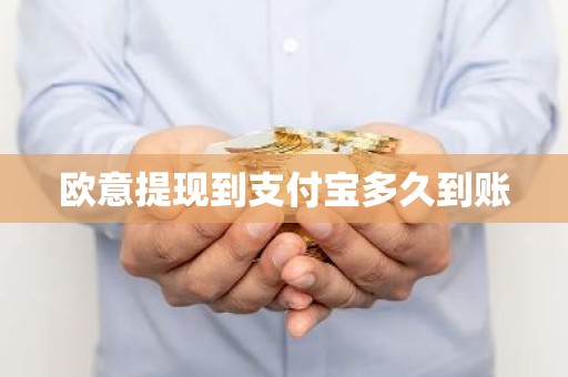 欧意提现到支付宝多久到账