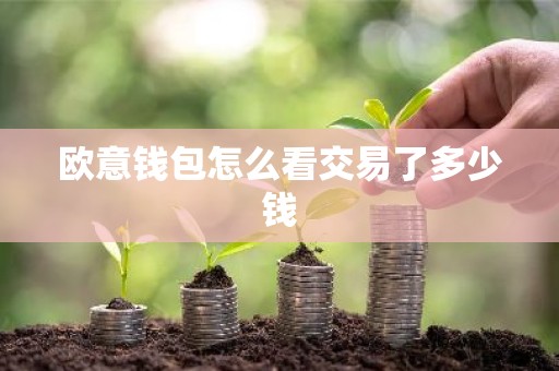 欧意钱包怎么看交易了多少钱