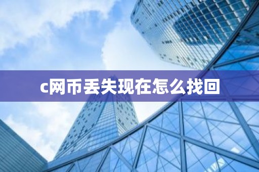 c网币丢失现在怎么找回