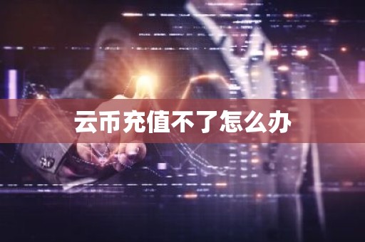 云币充值不了怎么办