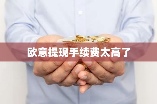 欧意提现手续费太高了