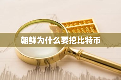 朝鲜为什么要挖比特币