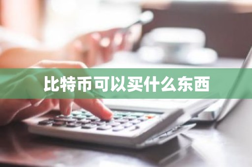比特币可以买什么东西