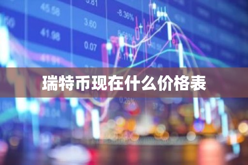 瑞特币现在什么价格表