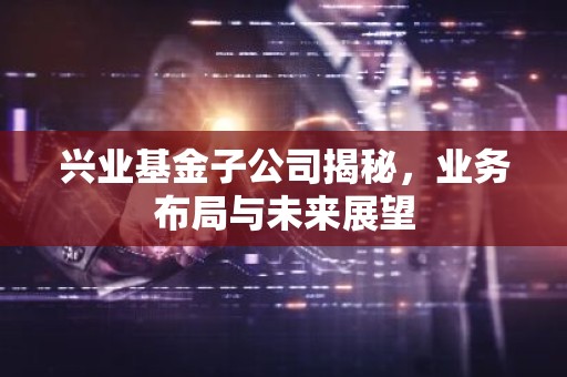 兴业基金子公司揭秘，业务布局与未来展望