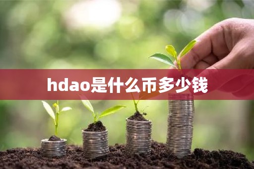 hdao是什么币多少钱