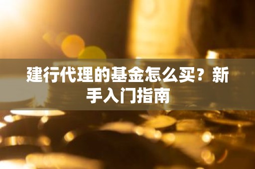 建行代理的基金怎么买？新手入门指南