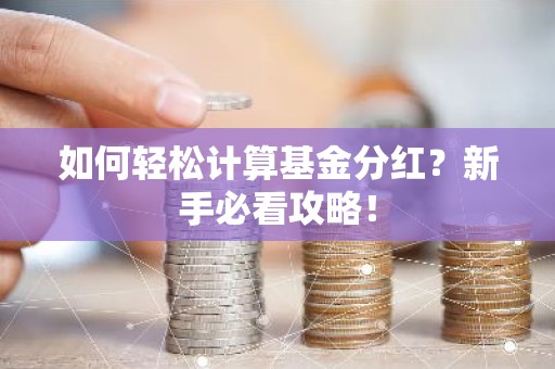 如何轻松计算基金分红？新手必看攻略！