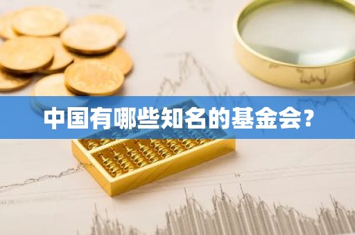 中国有哪些知名的基金会？