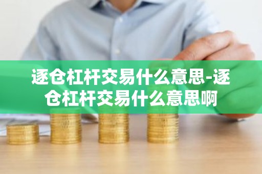 逐仓杠杆交易什么意思-逐仓杠杆交易什么意思啊