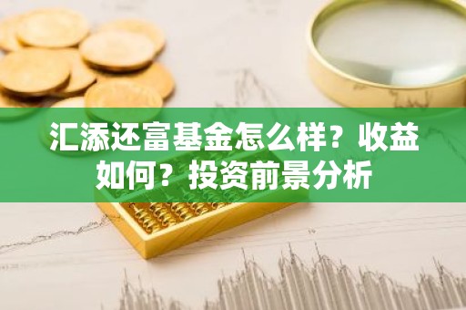汇添还富基金怎么样？收益如何？投资前景分析