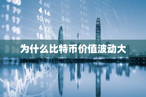 为什么比特币价值波动大