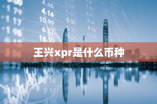 王兴xpr是什么币种