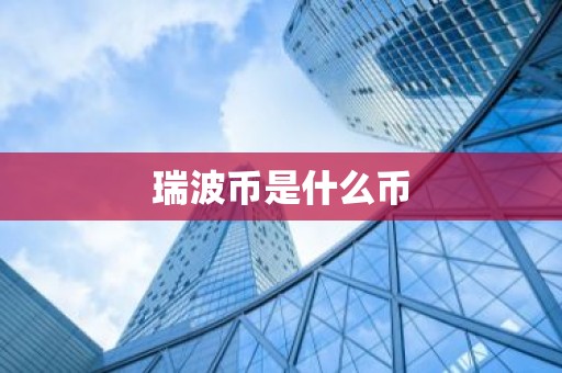 瑞波币是什么币