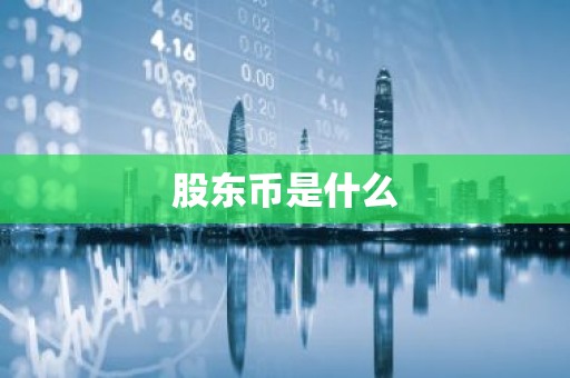 股东币是什么