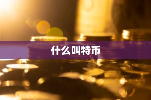 什么叫特币
