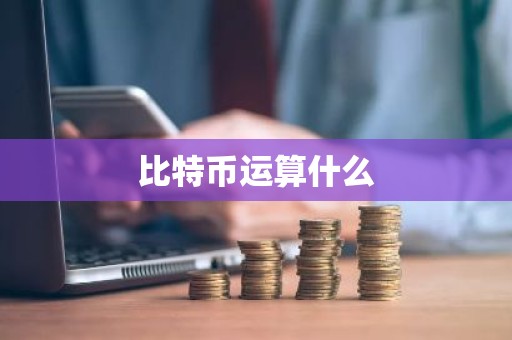 比特币运算什么
