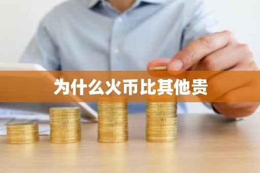 为什么火币比其他贵