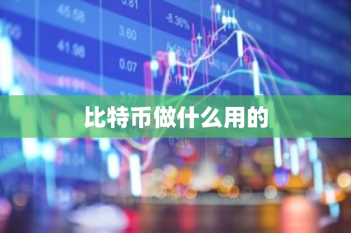 比特币做什么用的