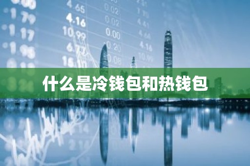 什么是冷钱包和热钱包