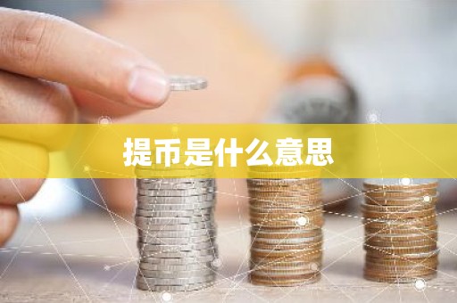 提币是什么意思