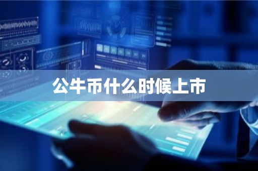 公牛币什么时候上市
