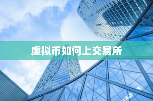 虚拟币如何上交易所