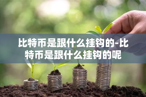 比特币是跟什么挂钩的-比特币是跟什么挂钩的呢