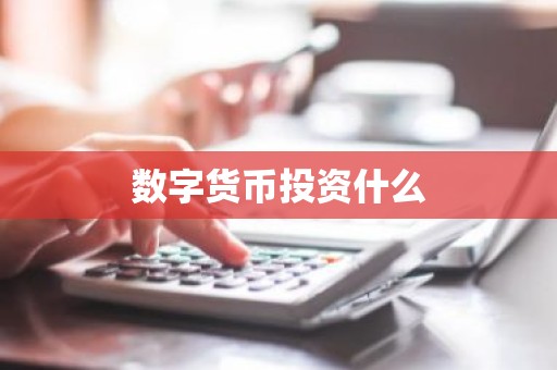数字货币投资什么