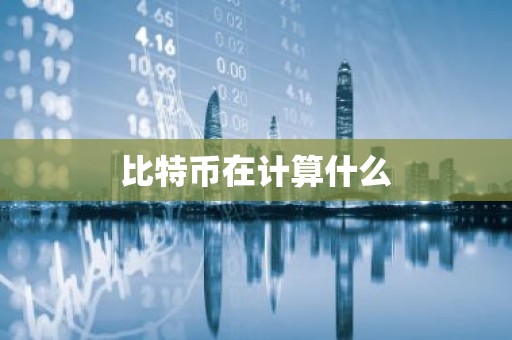比特币在计算什么