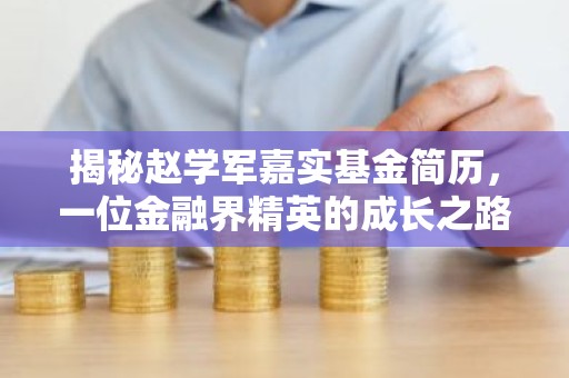 揭秘赵学军嘉实基金简历，一位金融界精英的成长之路