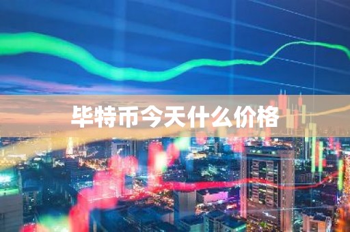 毕特币今天什么价格