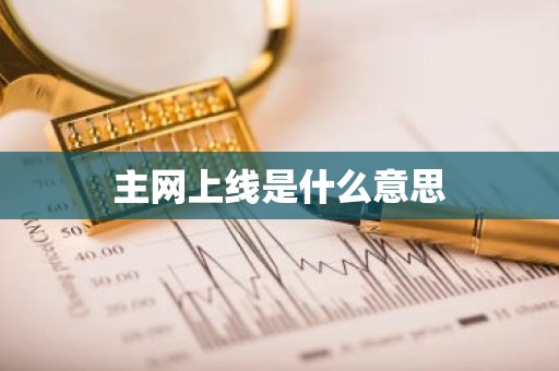 主网上线是什么意思