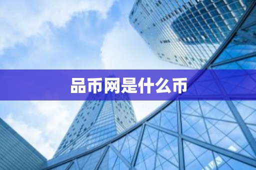 品币网是什么币