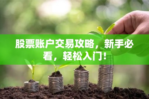 股票账户交易攻略，新手必看，轻松入门！
