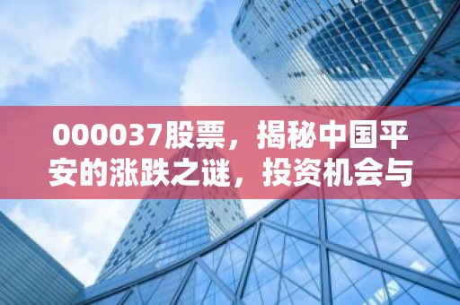 000037股票，揭秘中国平安的涨跌之谜，投资机会与风险分析