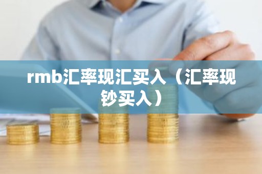 rmb汇率现汇买入（汇率现钞买入）