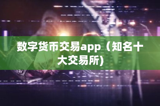 数字货币交易app（知名十大交易所)