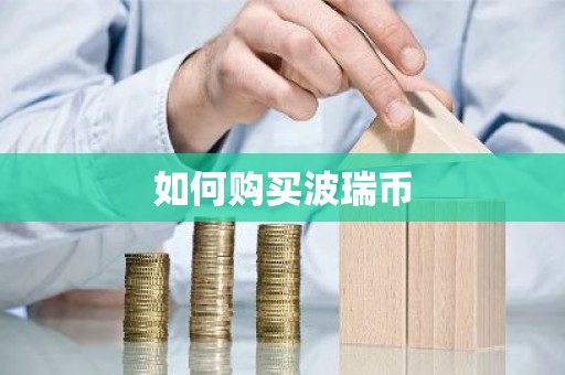 如何购买波瑞币