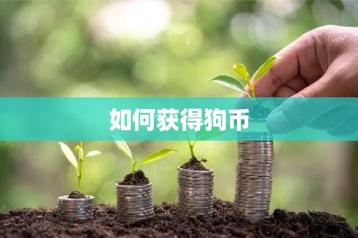 如何获得狗币