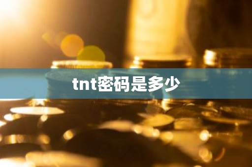 tnt密码是多少